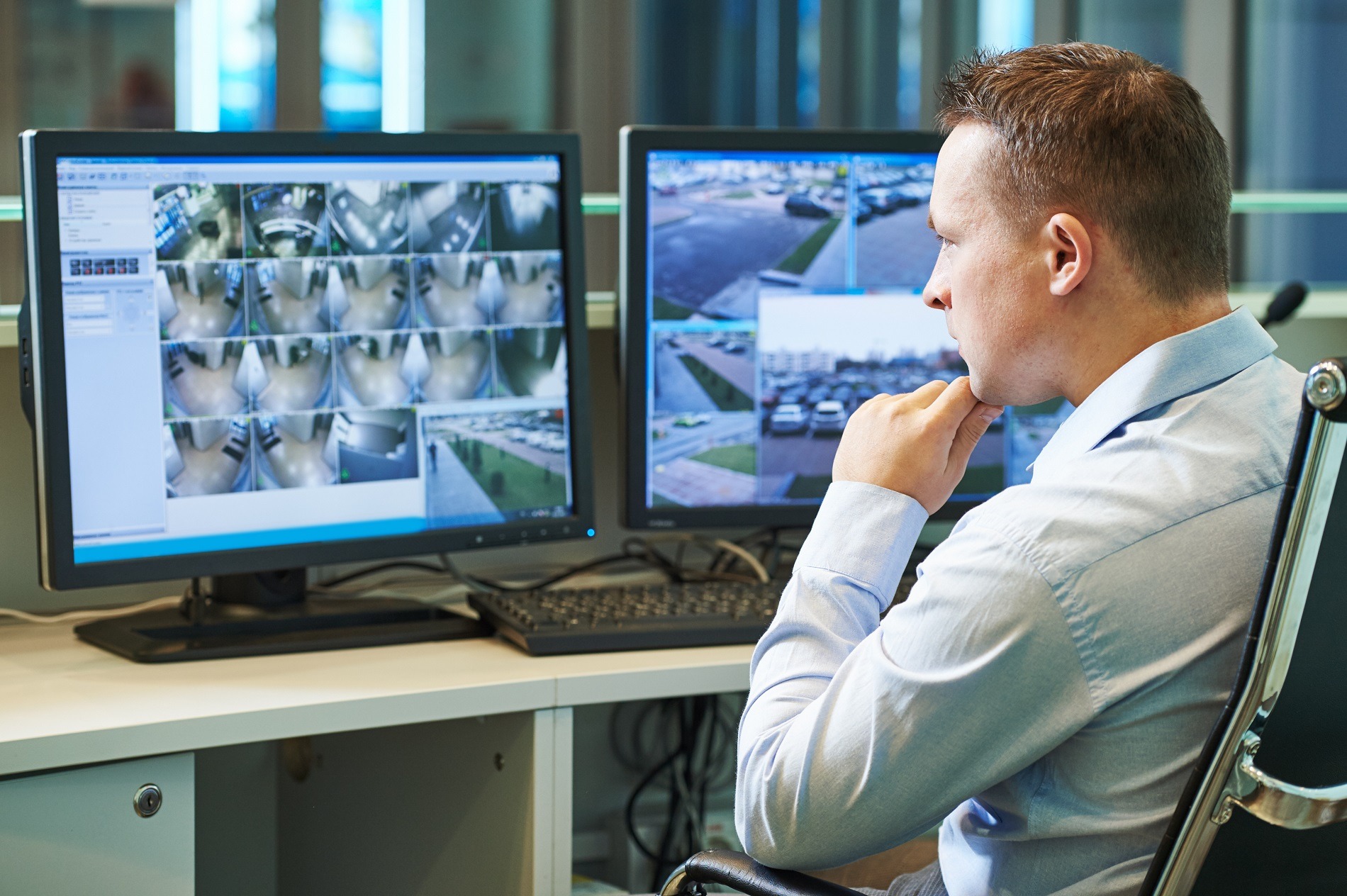 Sicherheitsdienst Überwachunstechnik, Kamerainstallation, Bewachung, Security